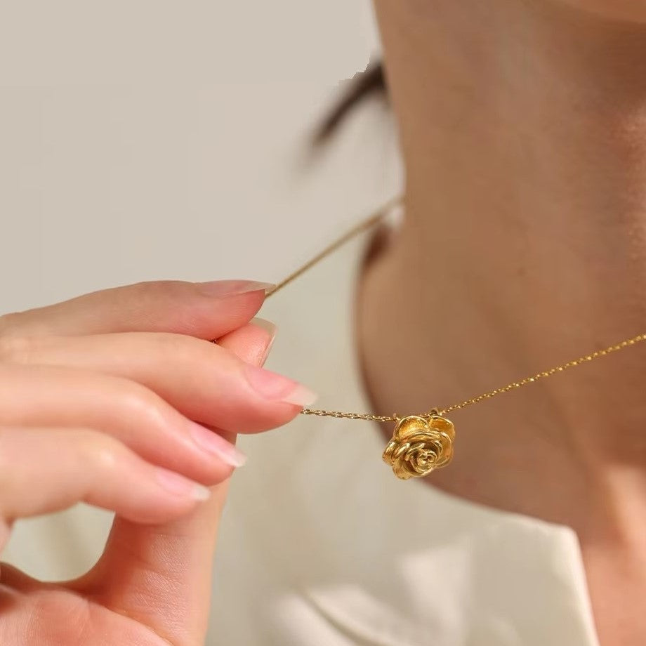 שרשרת ורד תלת מימד