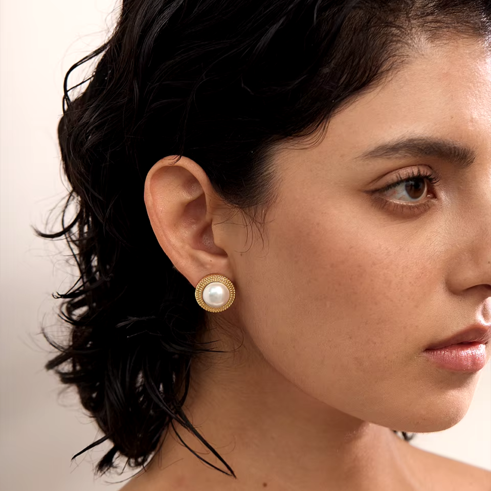 עגילי פנינה דבלין