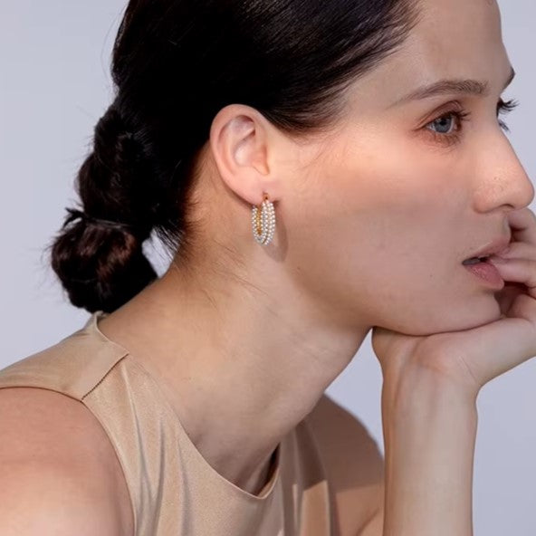 עגילי פנינה קיילי