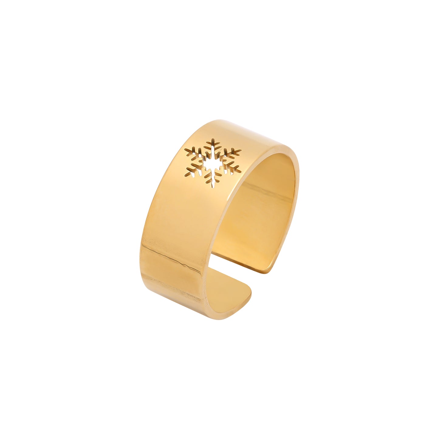 זוג טבעות פתית שלג