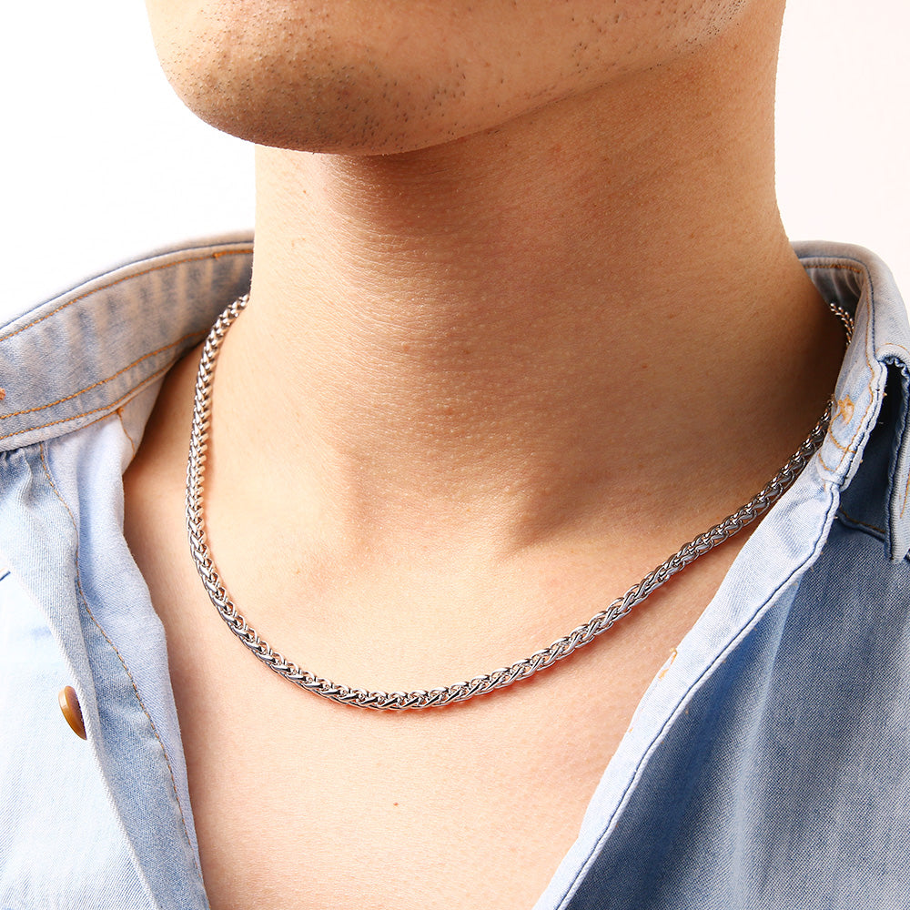 שרשרת גבר נחש עבה