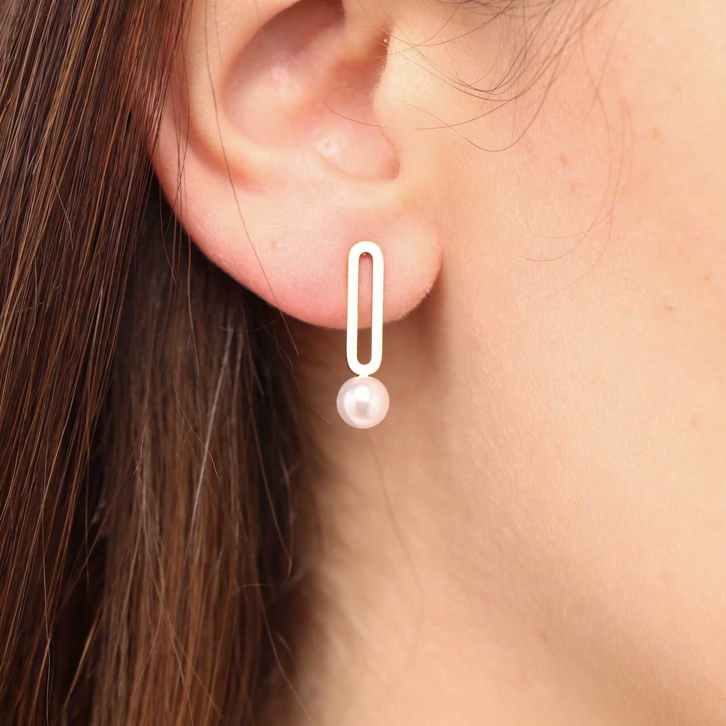 עגיל צמוד פנינה ג'סיקה